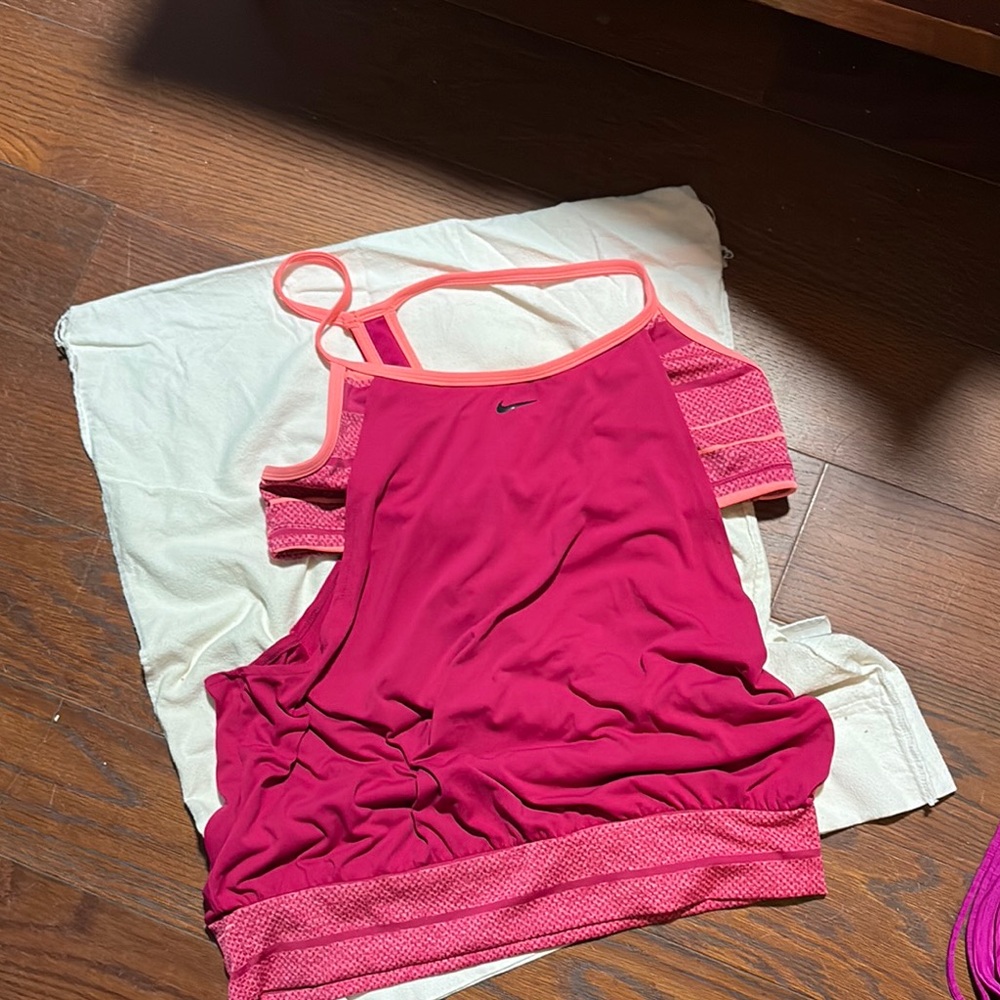 Nike Women's Pink Athletic Top
